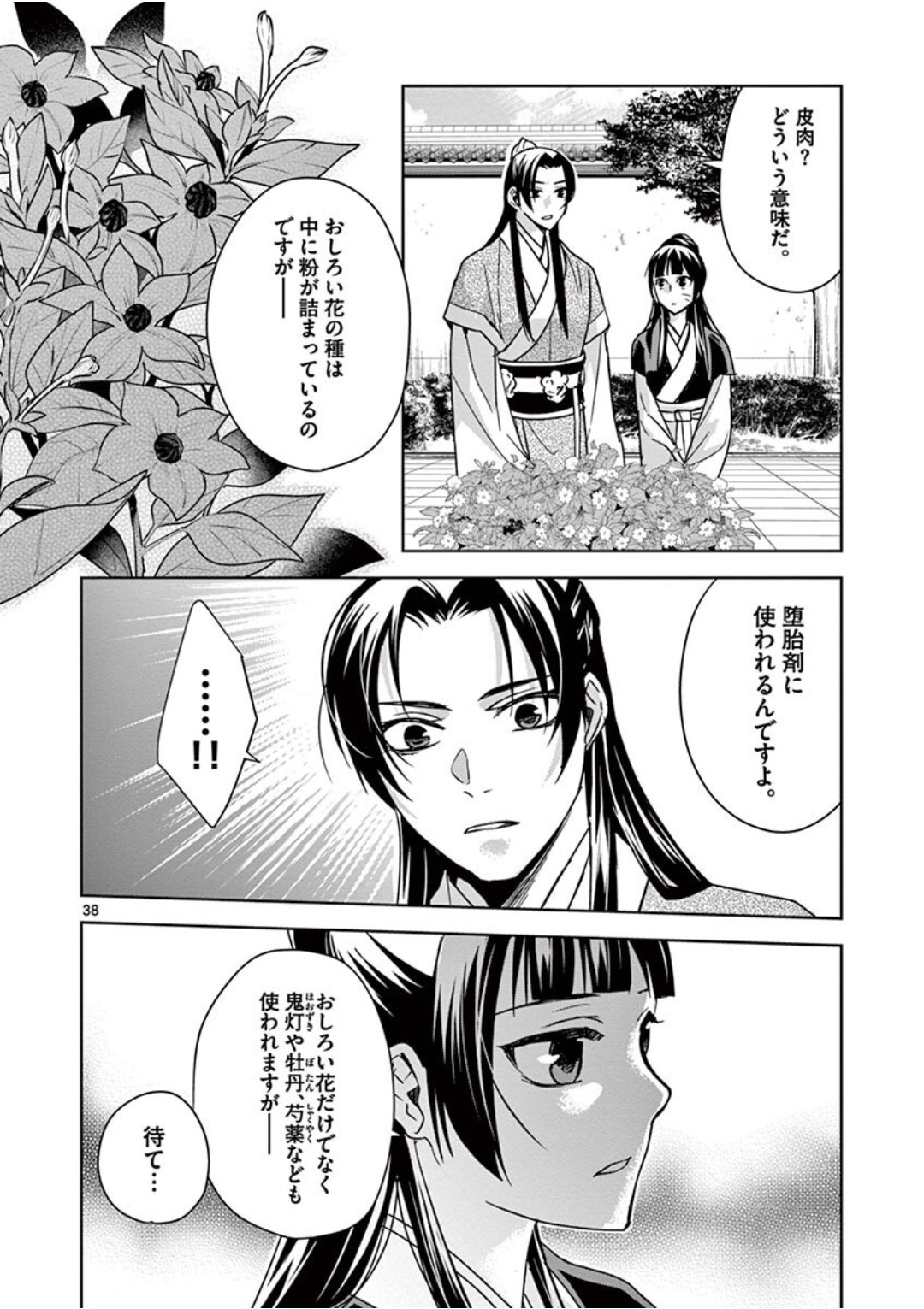 薬屋のひとりごと～猫猫の後宮謎解き手帳～ The Apothecarys Monologue (KURATA Minoji) 第41話 - Page 38