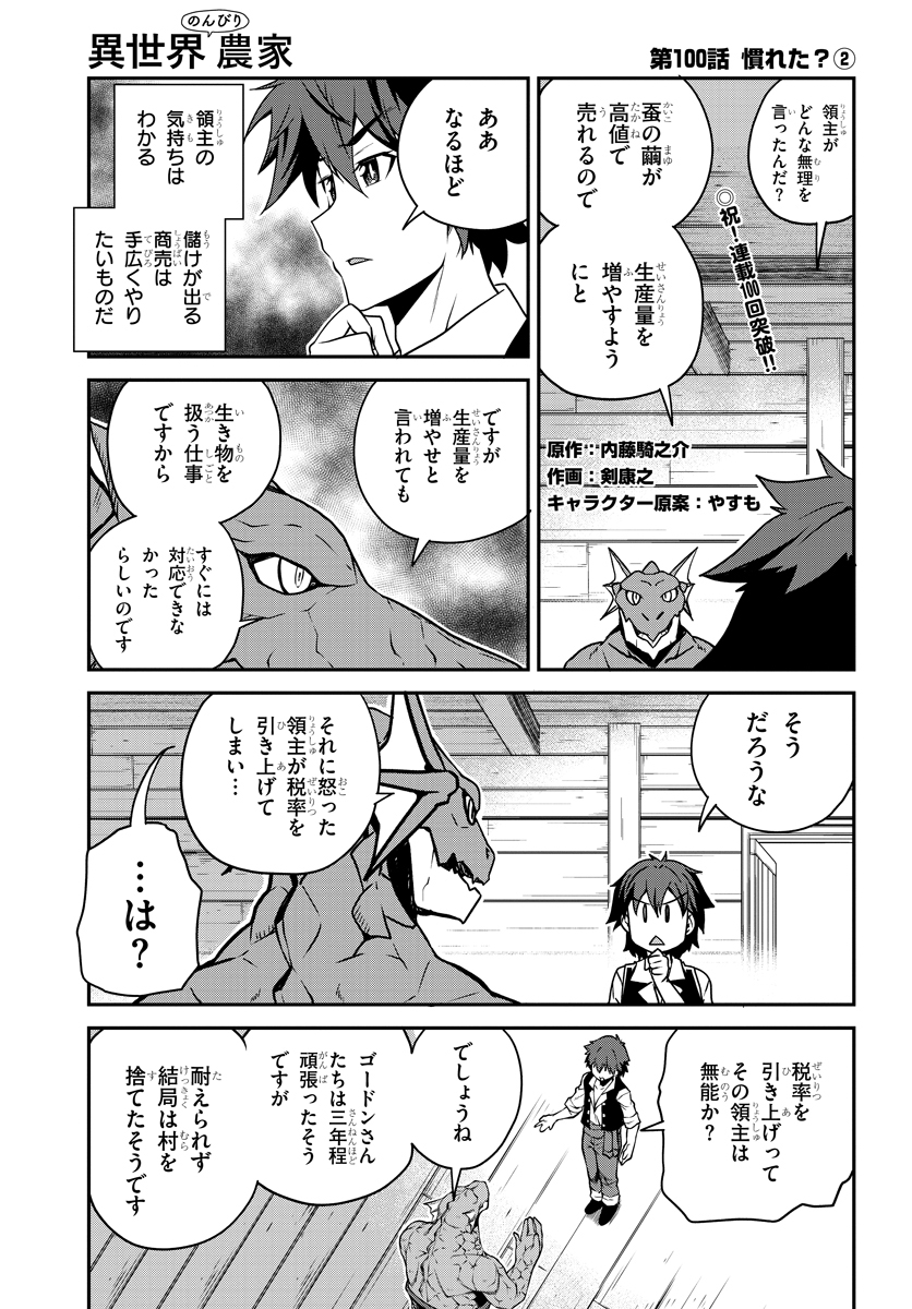 異世界のんびり農家 第100話 - Page 1