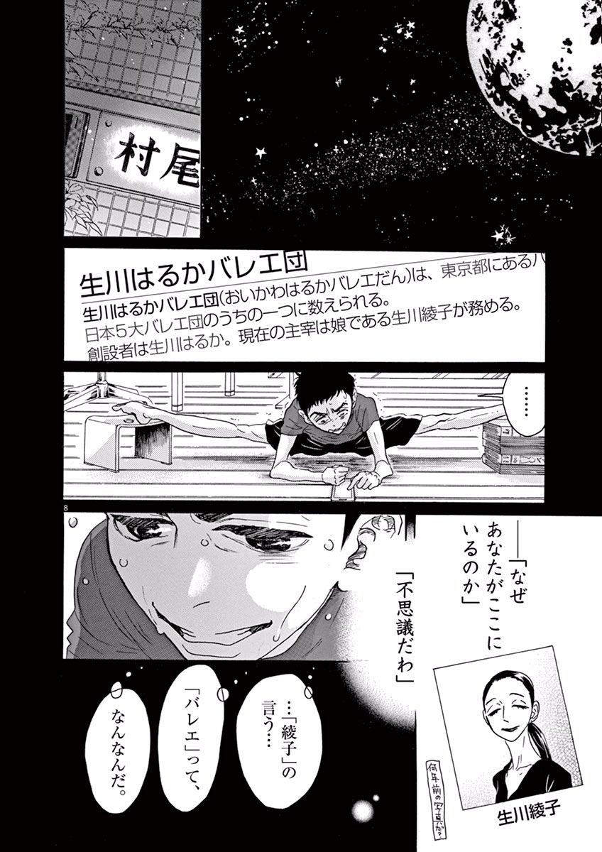ダンス・ダンス・ダンスール 第24話 - Page 8