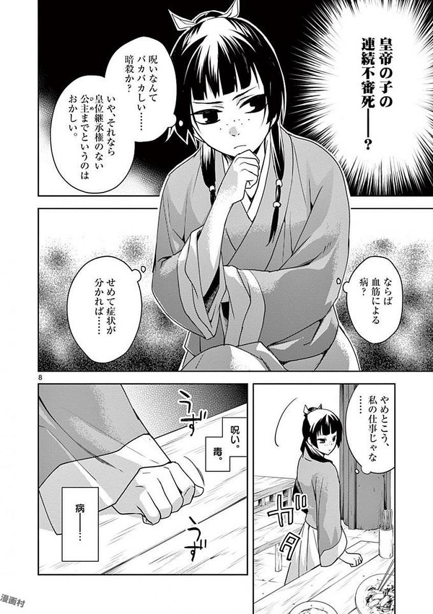 薬屋のひとりごと (KURATA Mi 第1話 - Page 8