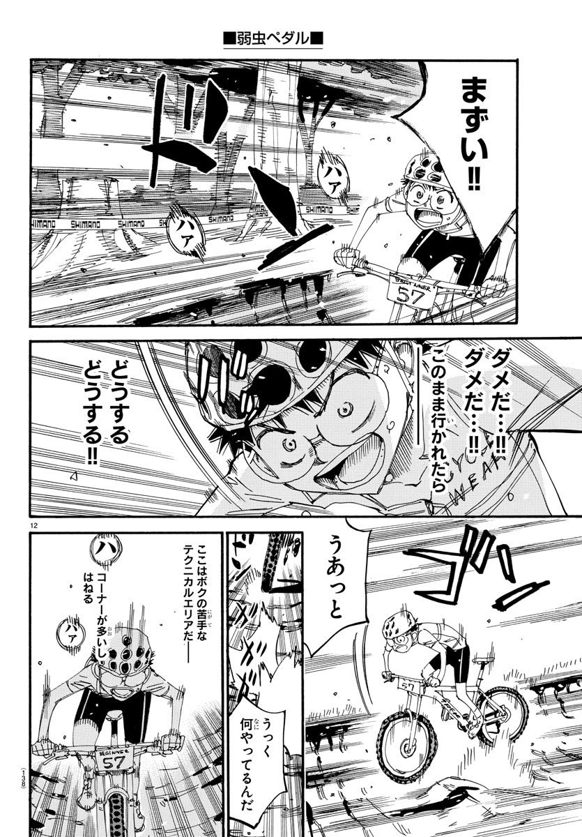 弱虫ペダル 第594話 - Page 12