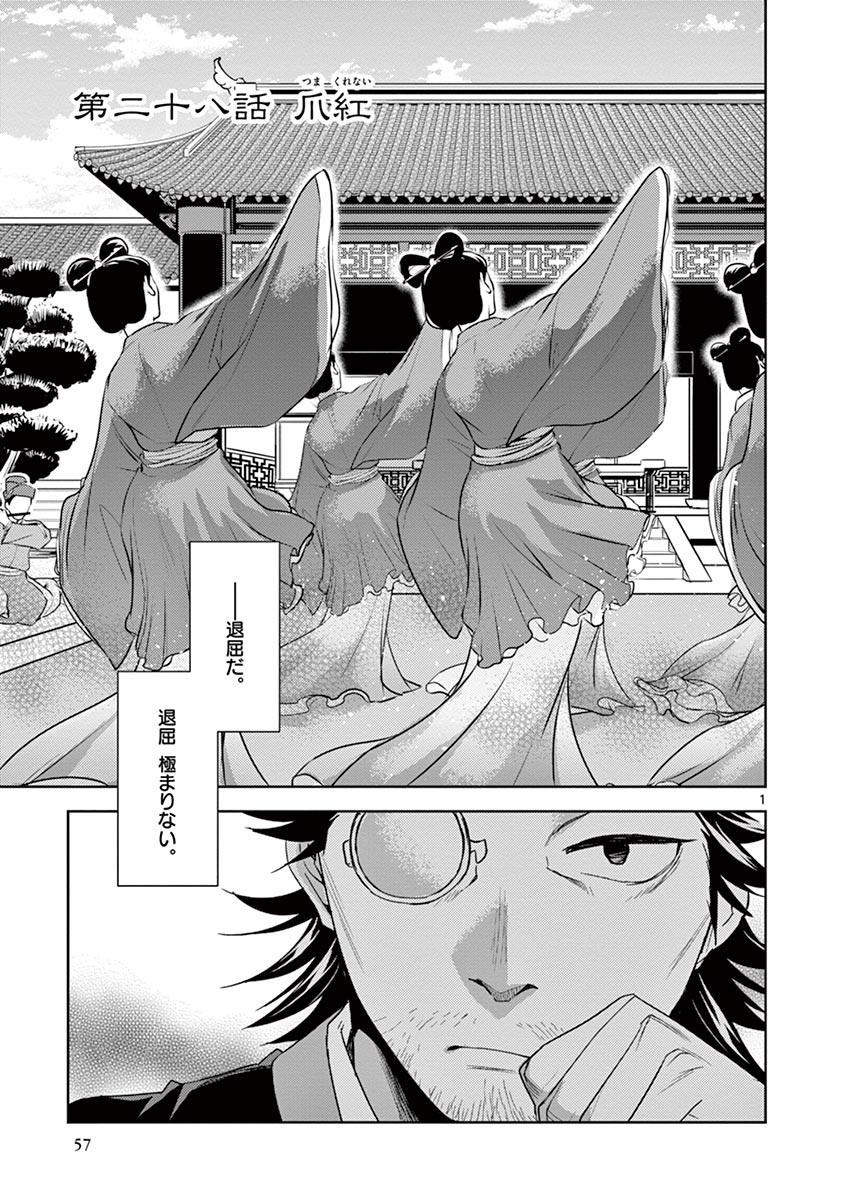 薬屋のひとりごと (KURATA Mi 第28話 - Page 1