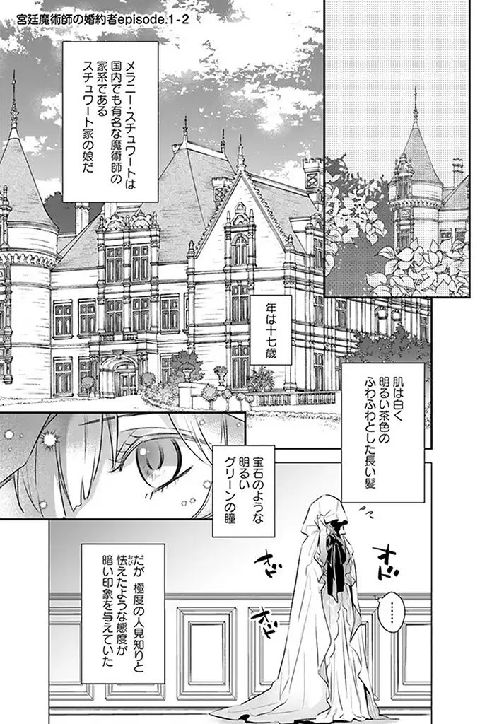 宮廷魔術師の婚約者 第1.2話 - Page 1