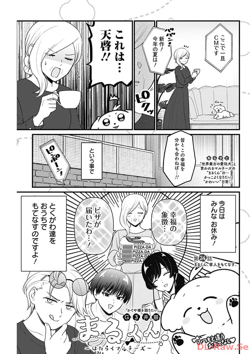 まるくん～はたらくマルチーズ～ 第24話 - Page 1