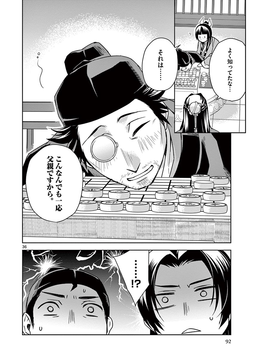 薬屋のひとりごと～猫猫の後宮謎解き手帳～ The Apothecarys Monologue (KURATA Minoji) 第28話 - Page 36