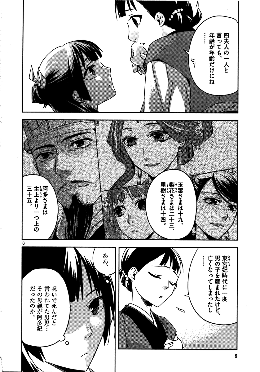 薬屋のひとりごと～猫猫の後宮謎解き手帳～ The Apothecarys Monologue (KURATA Minoji) 第10話 - Page 6