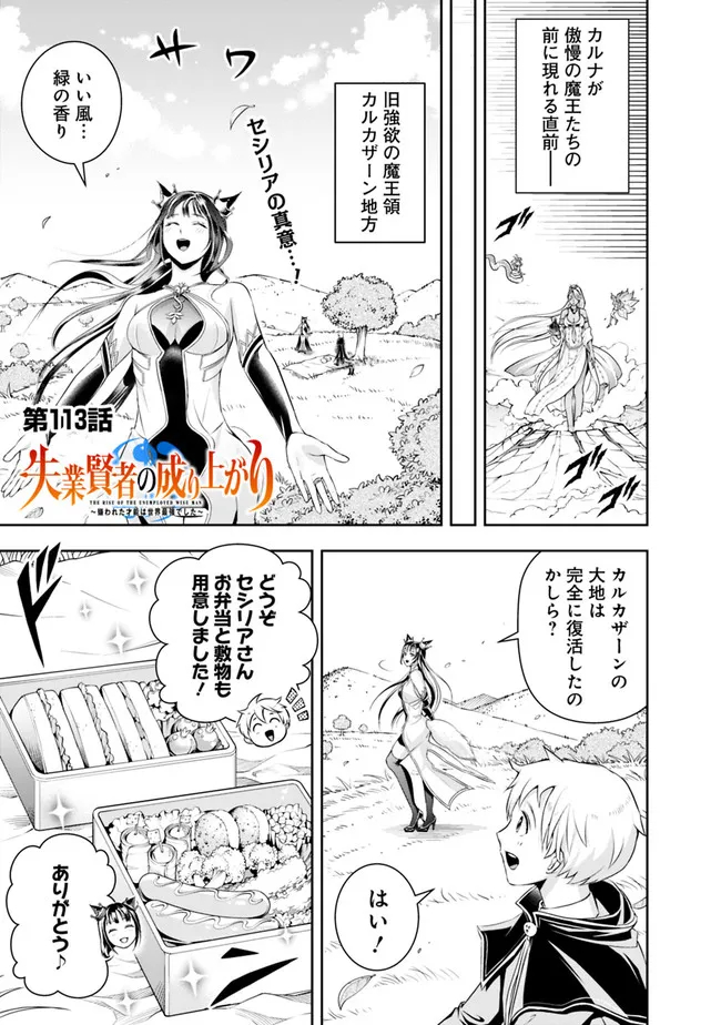 失業賢者の成り上がり　～嫌われた才能は世界最強でした～ 第113話 - Page 1