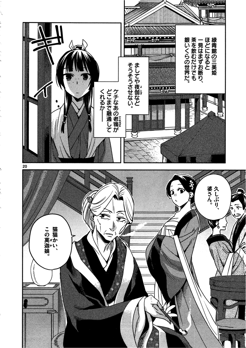 薬屋のひとりごと (KURATA Mi 第8話 - Page 20