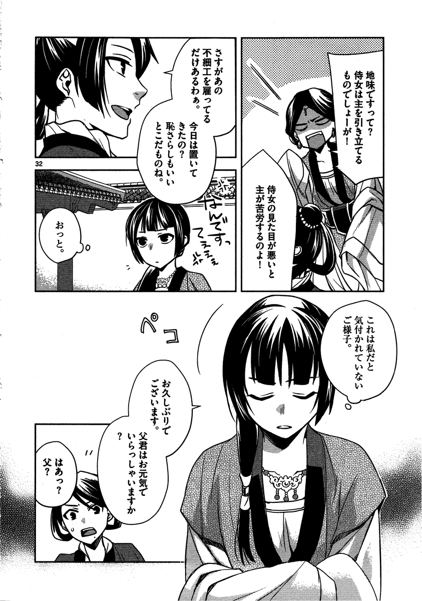 薬屋のひとりごと (KURATA Mi 第6話 - Page 32