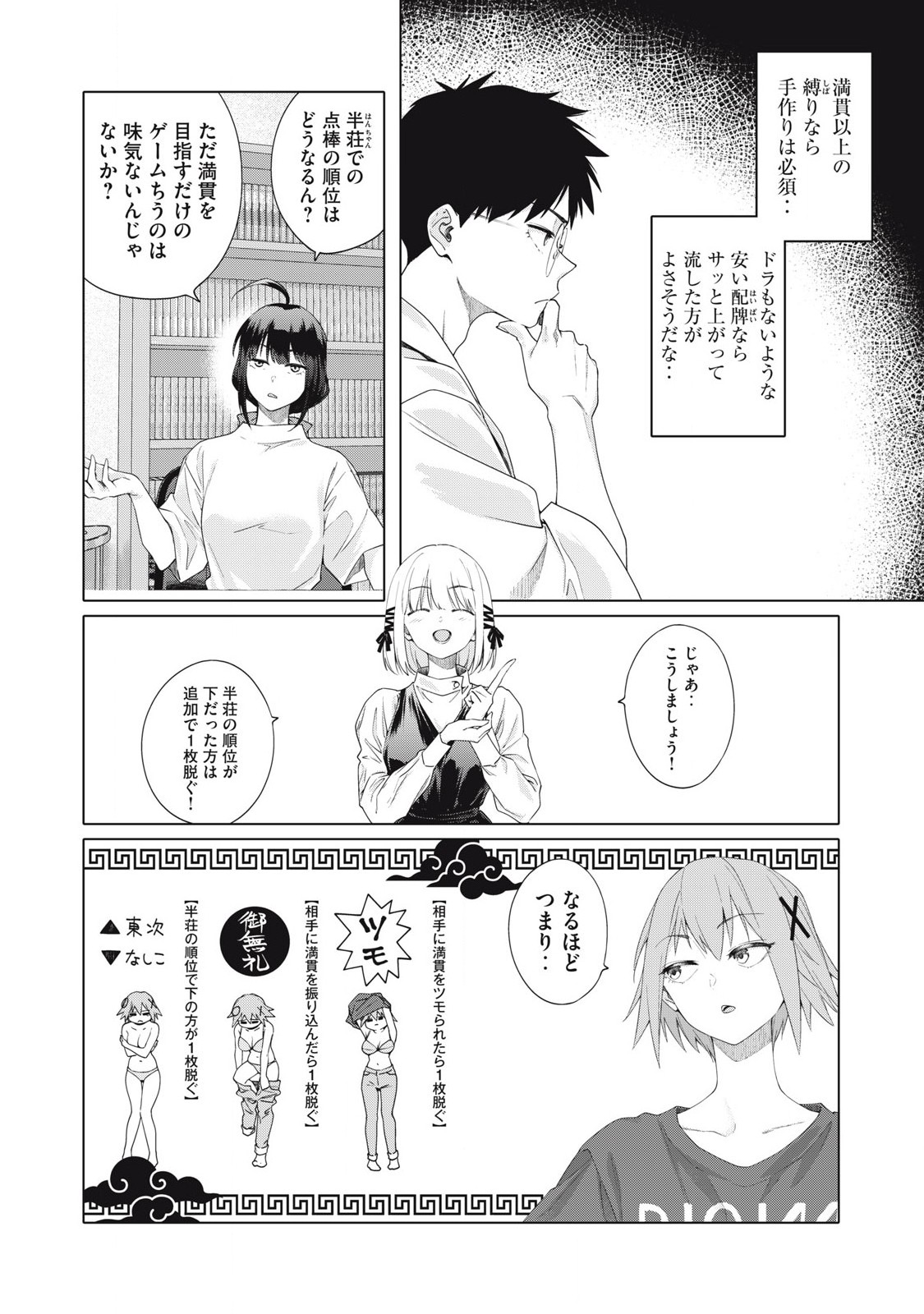 ぽんのみち 流局西入編 第2.2話 - Page 3