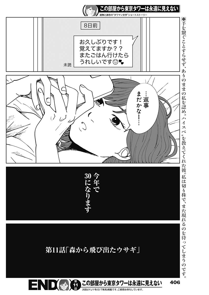 この部屋から東京タワーは永遠に見えない 第11話 - Page 24