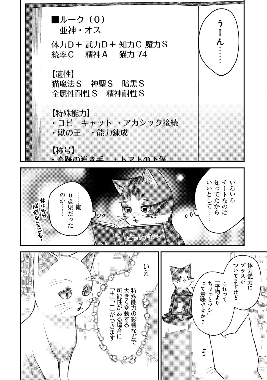 我輩は猫魔導師である～キジトラ・ルークの快適チート猫生活～ 第10.2話 - Page 1