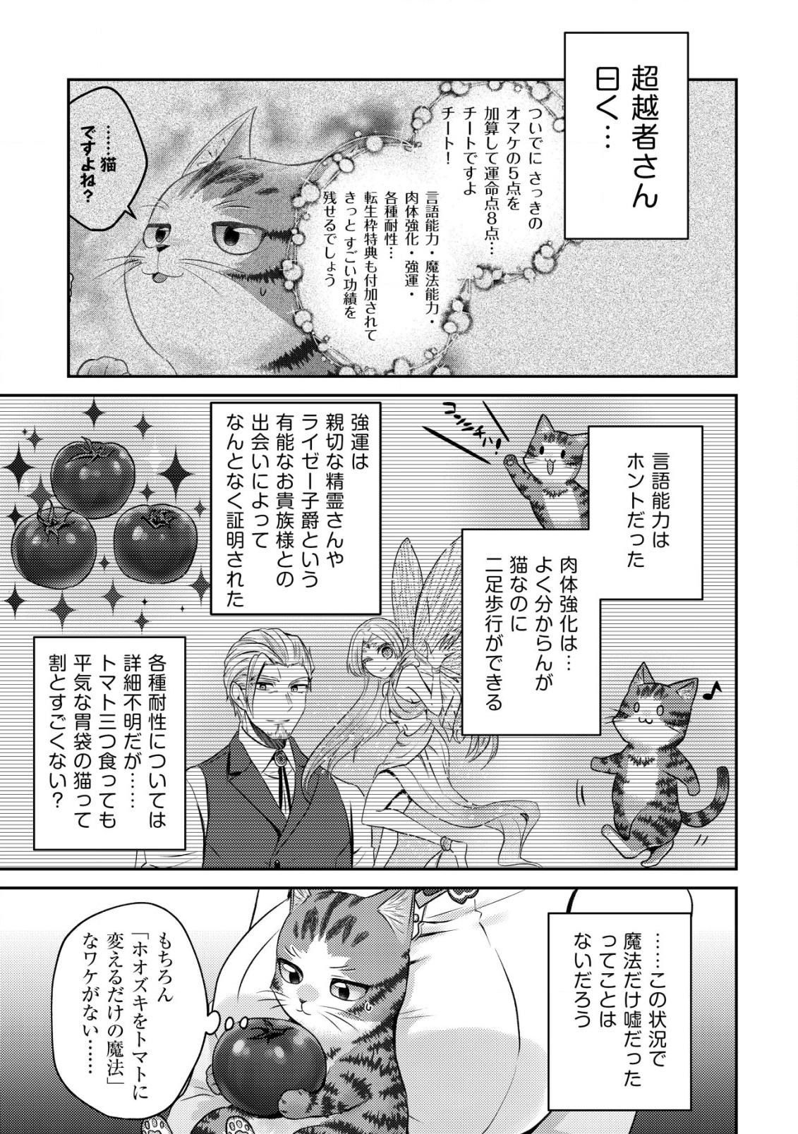 我輩は猫魔導師である～キジトラ・ルークの快適チート猫生活～ 第5話 - Page 3