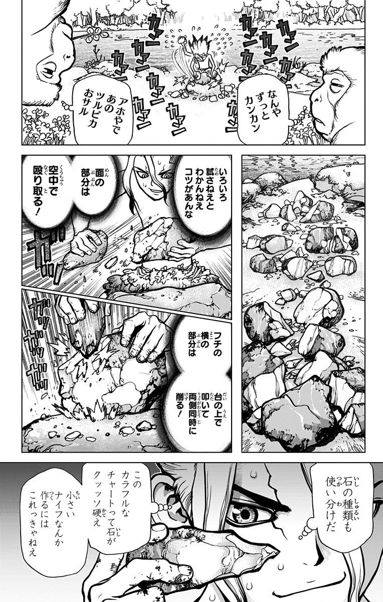 ドクターストーン 第13話 - Page 12