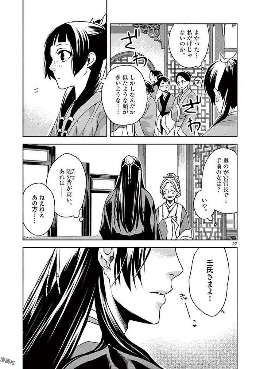 薬屋のひとりごと～猫猫の後宮謎解き手帳～ The Apothecarys Monologue (KURATA Minoji) 第1話 - Page 27