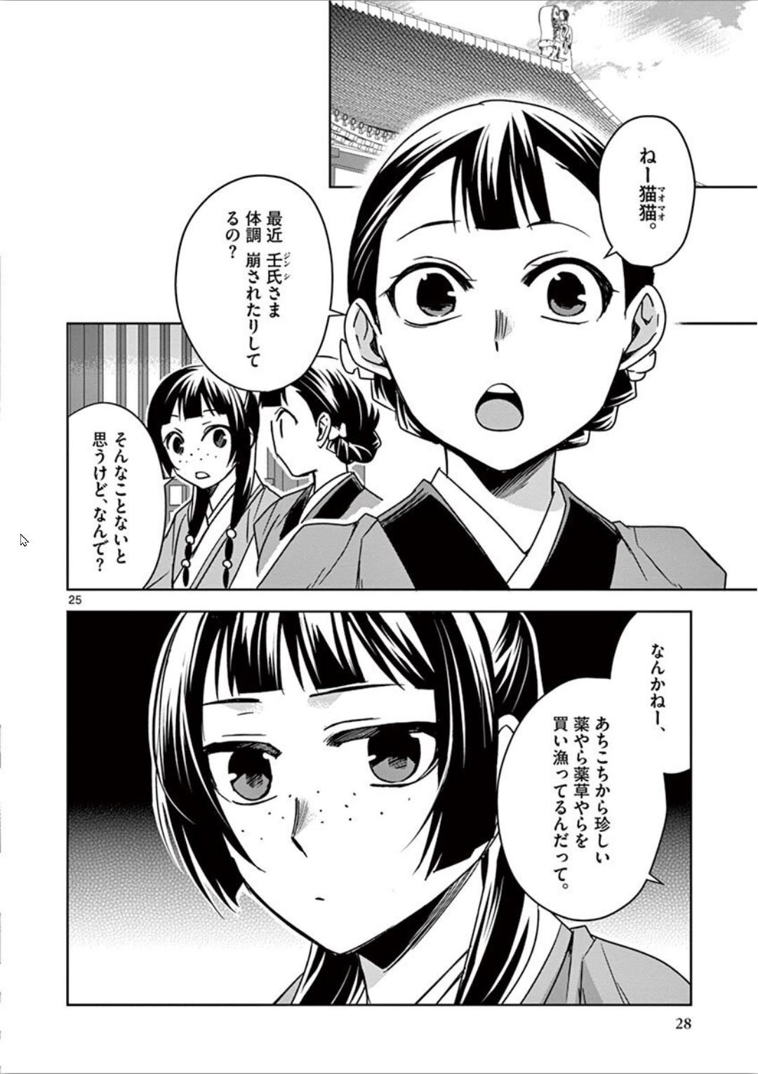 薬屋のひとりごと～猫猫の後宮謎解き手帳～ The Apothecarys Monologue (KURATA Minoji) 第30話 - Page 25