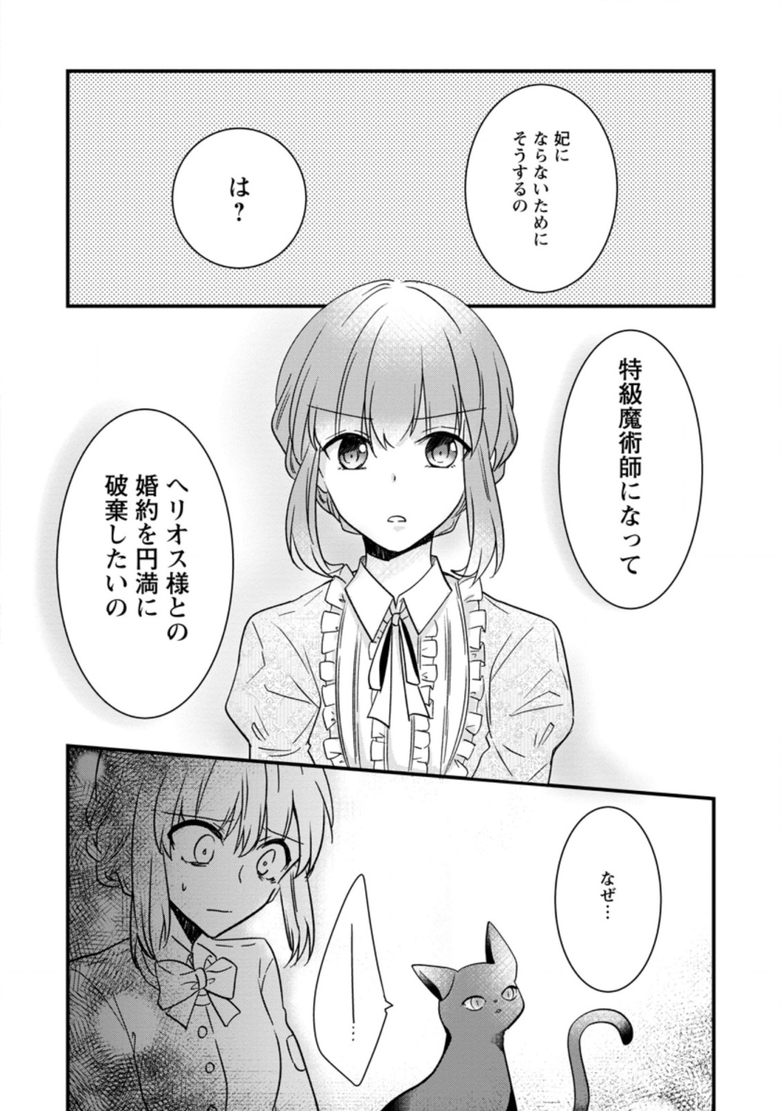 地味姫と黒猫の、円満な婚約破棄 第1.3話 - Page 4