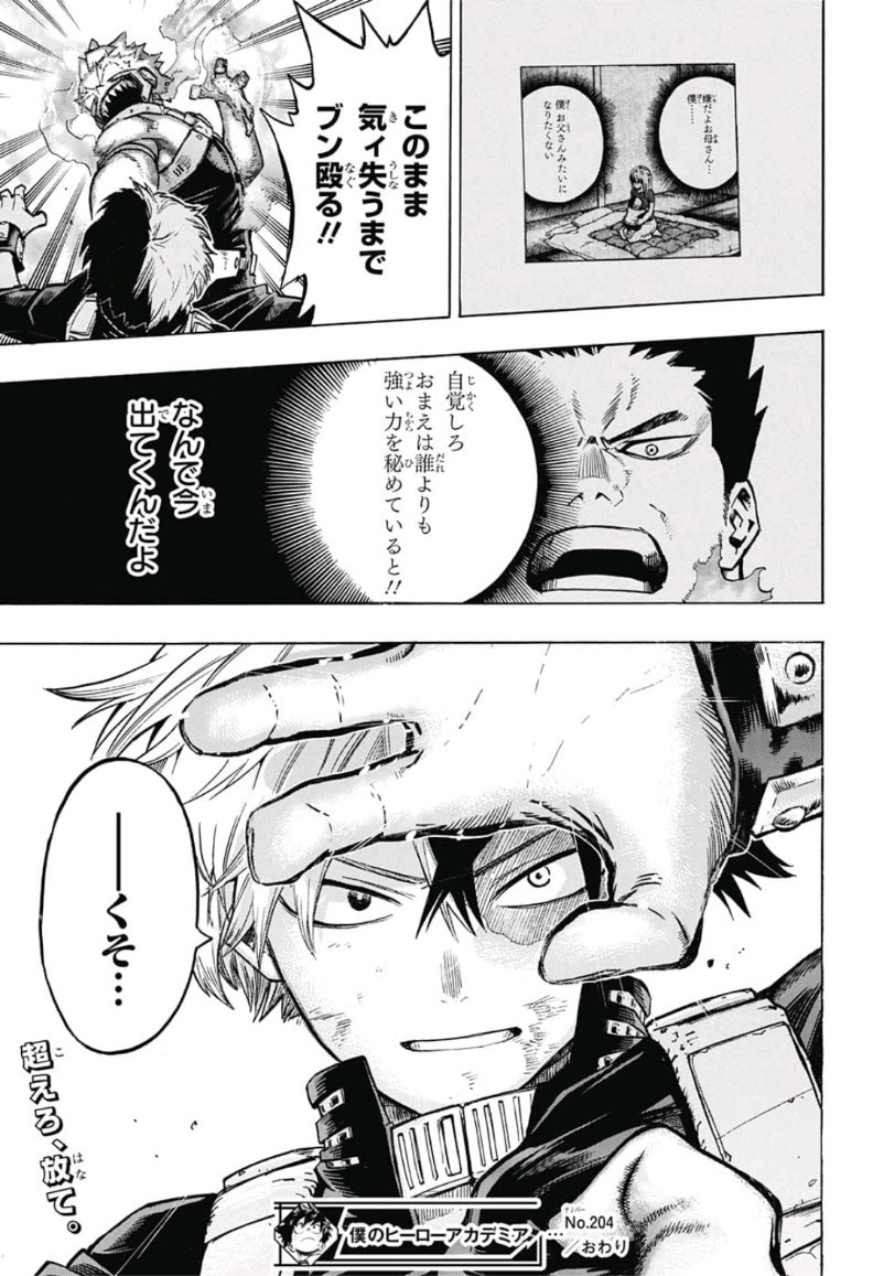 僕のヒーローアカデミア 第204話 - Page 15