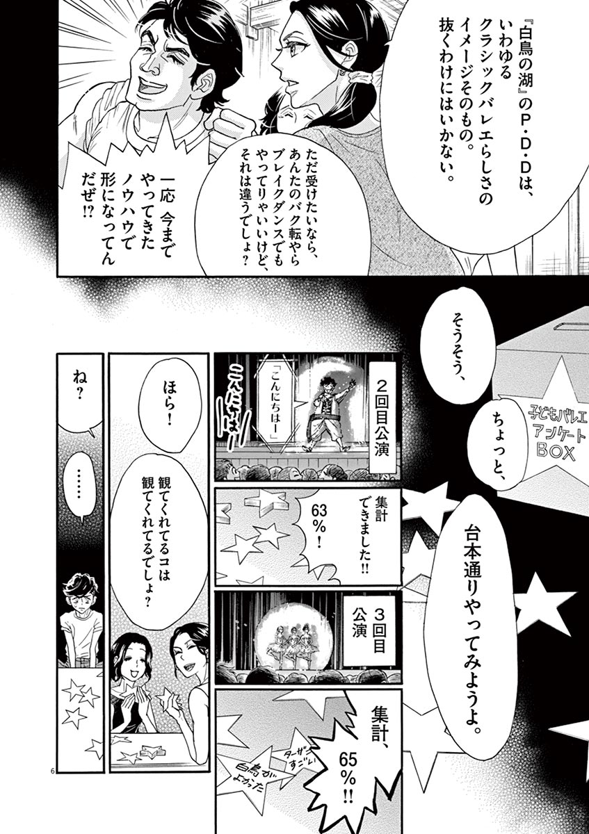 ダンス・ダンス・ダンスール 第67話 - Page 6