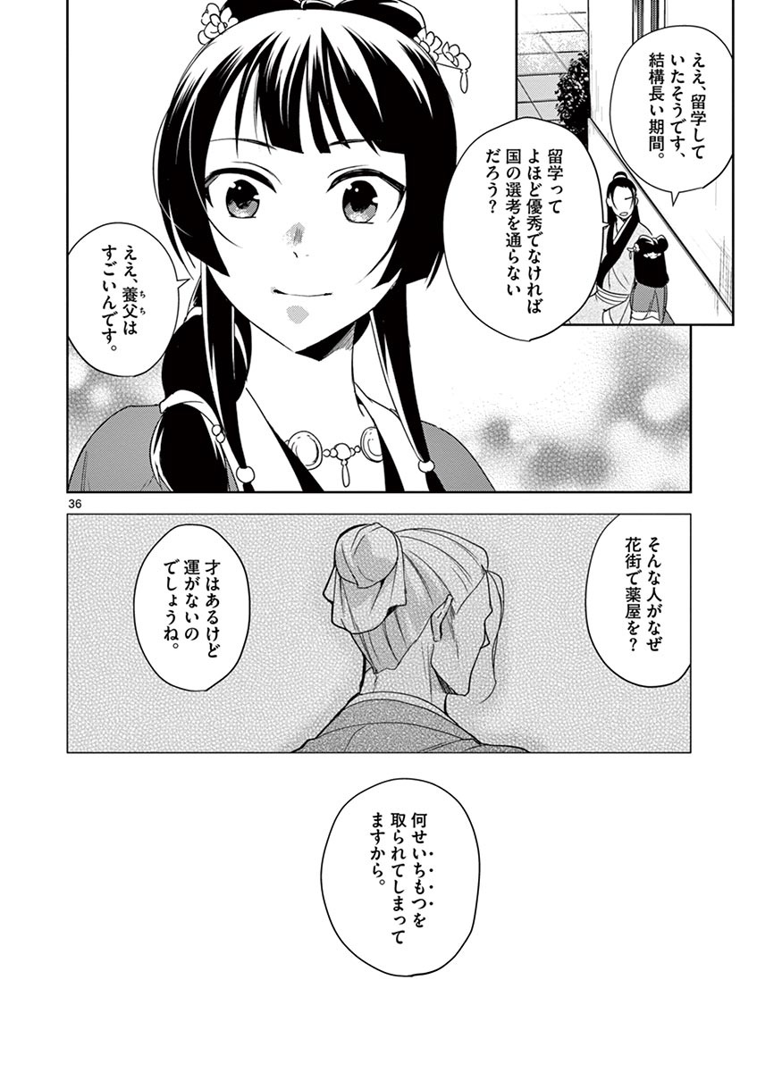 薬屋のひとりごと (KURATA Mi 第20話 - Page 36