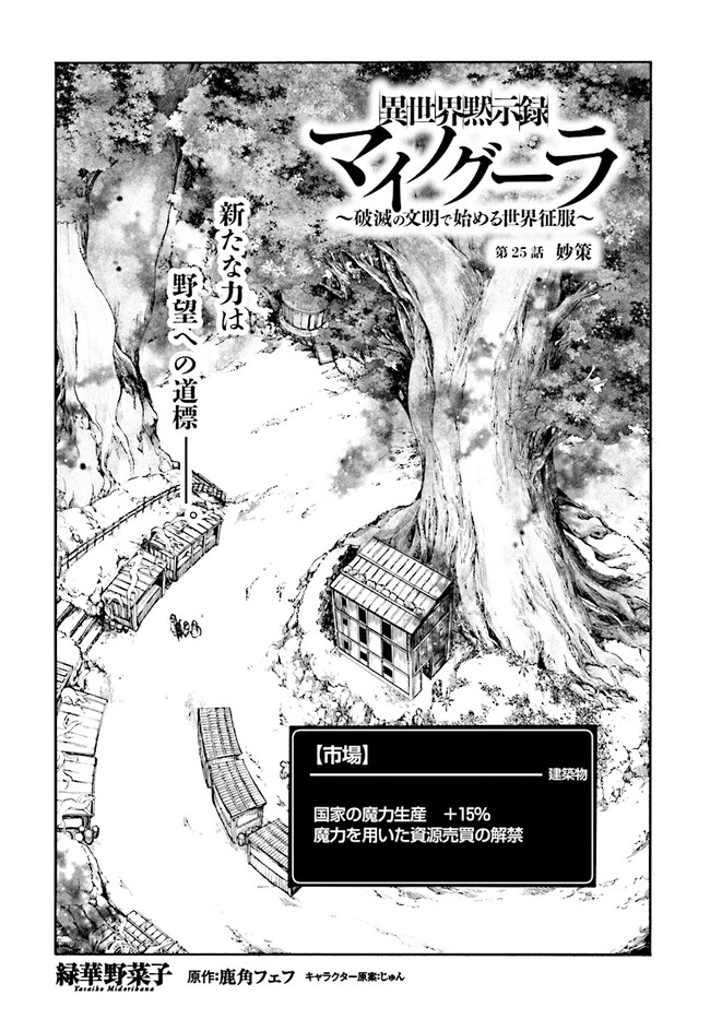 異世界黙示録マイノグーラ ～破滅の文明で始める世界征服～ 第25.1話 - Page 2