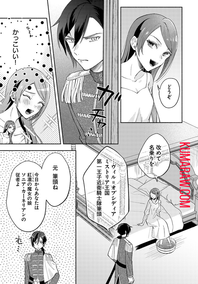 らすぼす魔女は堅物従者と戯れる 第2.2話 - Page 1