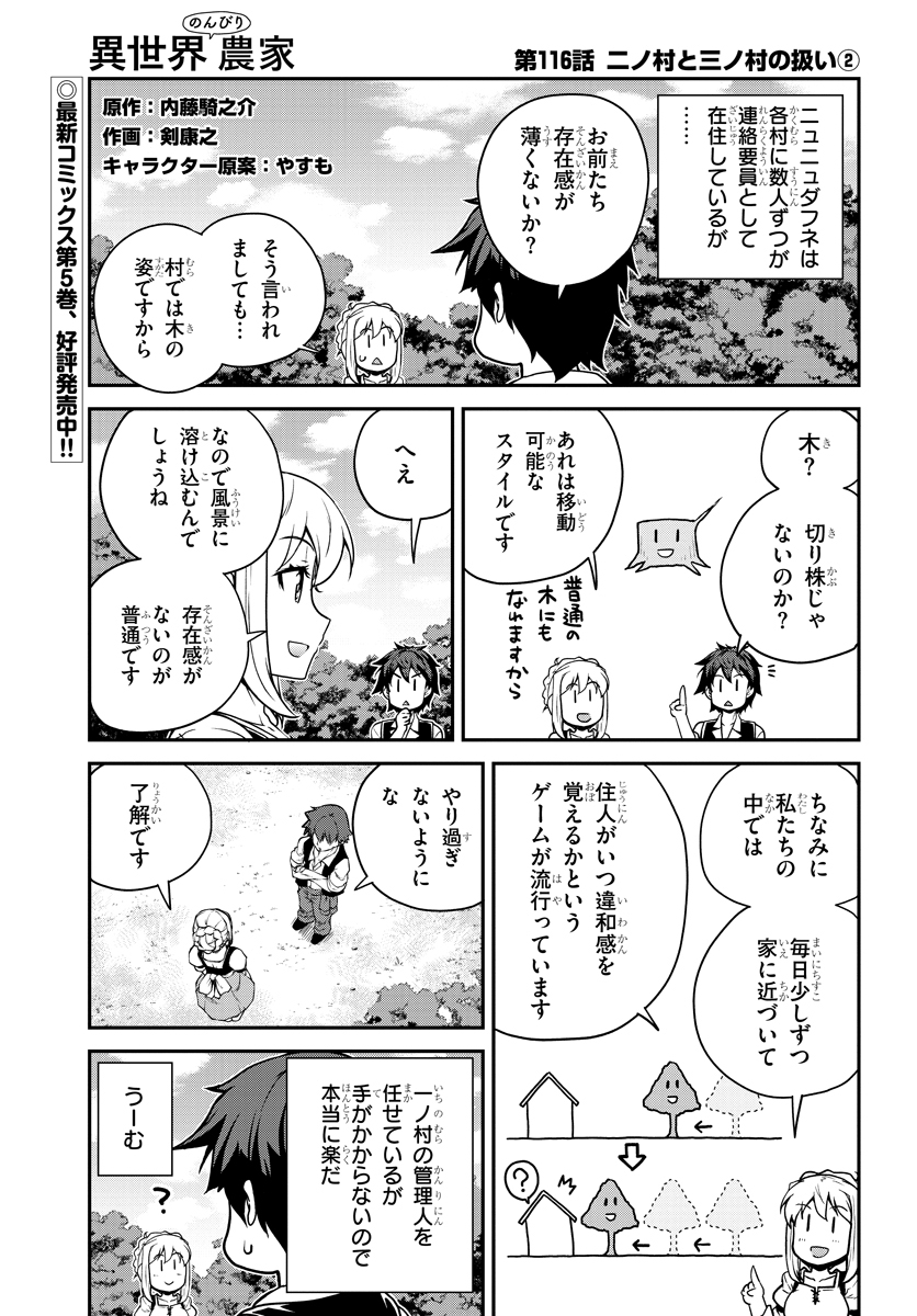 異世界のんびり農家 第116話 - Page 1