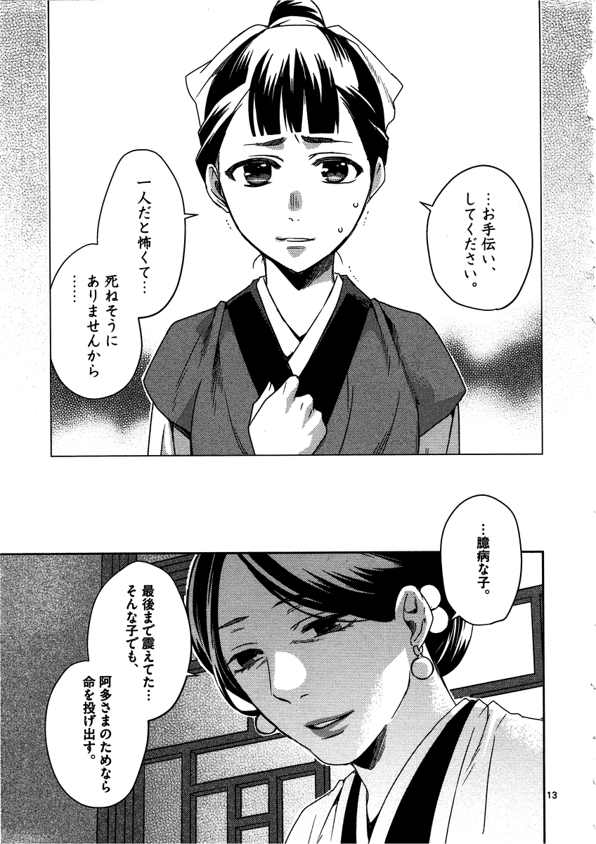 薬屋のひとりごと (KURATA Mi 第12話 - Page 13