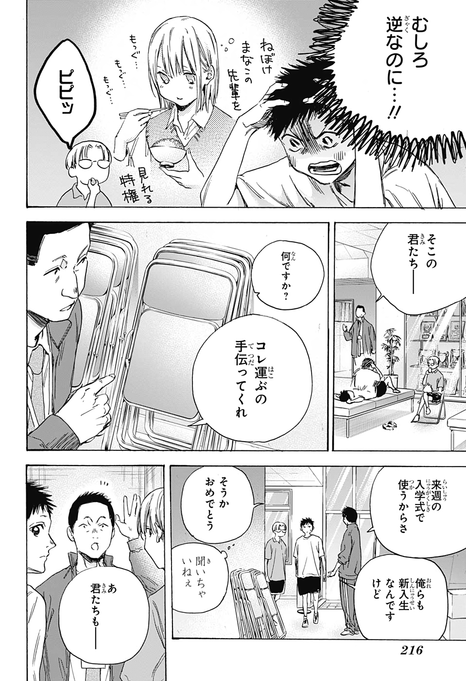 アオのハコ 第3話 - Page 8