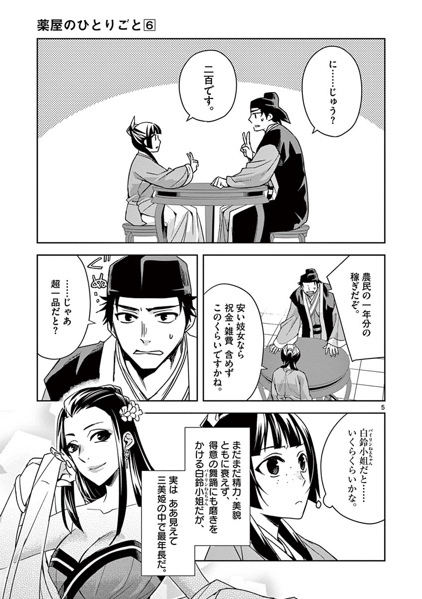 薬屋のひとりごと (KURATA Mi 第26話 - Page 5