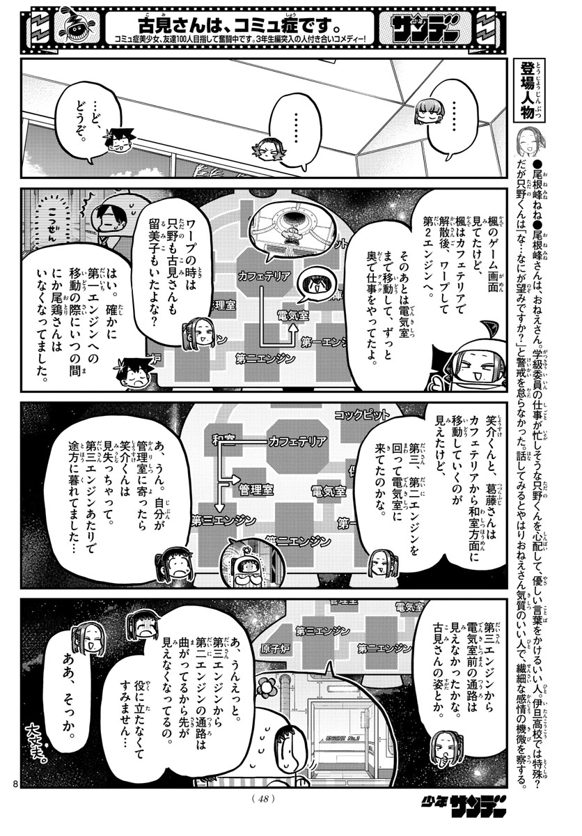 古見さんは、コミュ症です 第357話 - Page 8