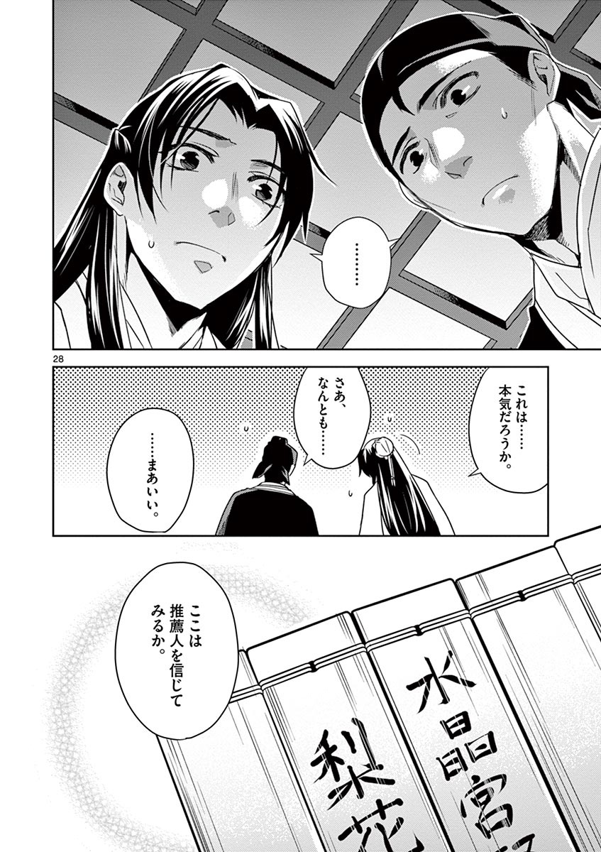 薬屋のひとりごと～猫猫の後宮謎解き手帳～ The Apothecarys Monologue (KURATA Minoji) 第16話 - Page 28