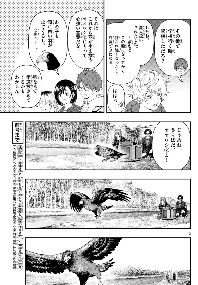 ラストカルテ-法獣医学者 当麻健匠の記憶- 第45話 - Page 3