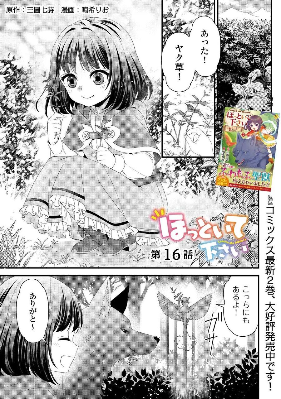 ほっといて下さい　―従魔とチートライフ楽しみたい！― 第16話 - Page 1