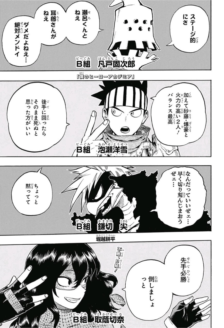 僕のヒーローアカデミア 第207話 - Page 1