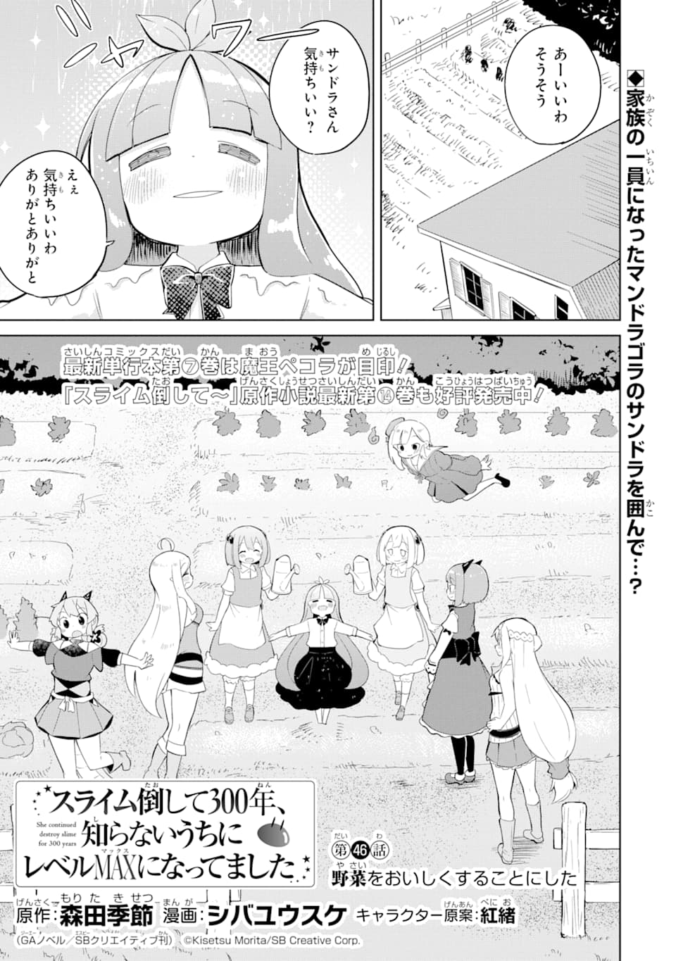 スライム倒して300年、知らないうちにレベルMAXになってました 第46話 - Page 1