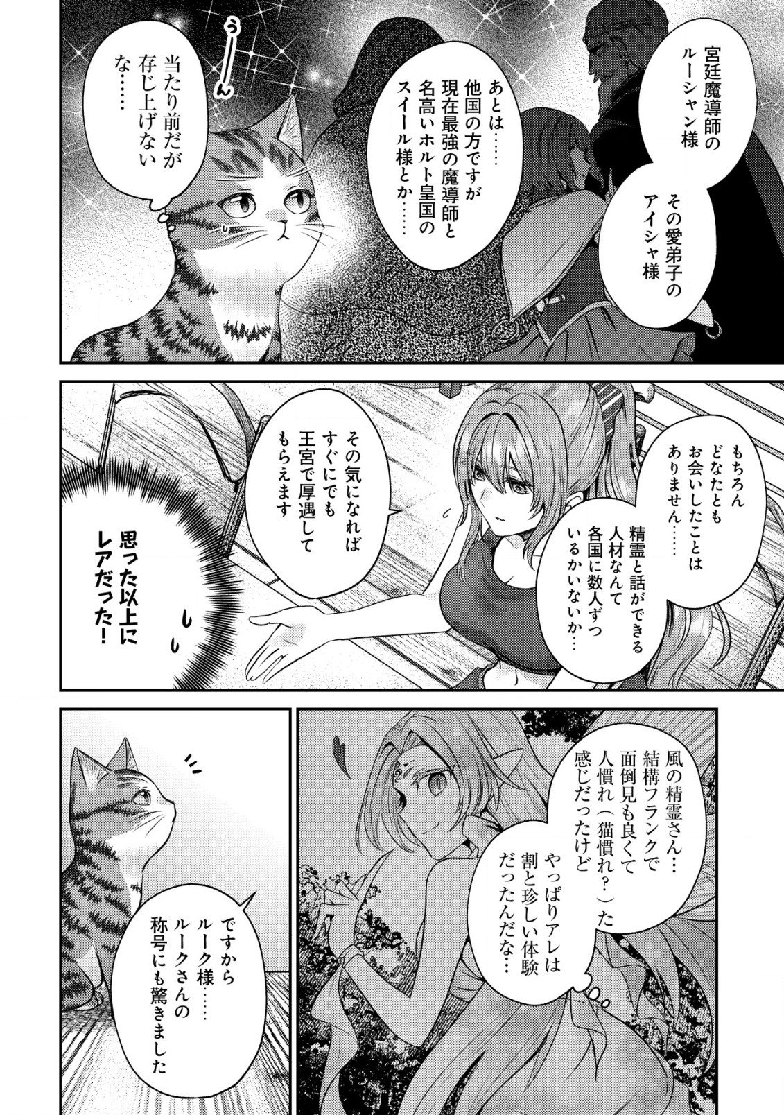 我輩は猫魔導師である～キジトラ・ルークの快適チート猫生活～ 第9.2話 - Page 4