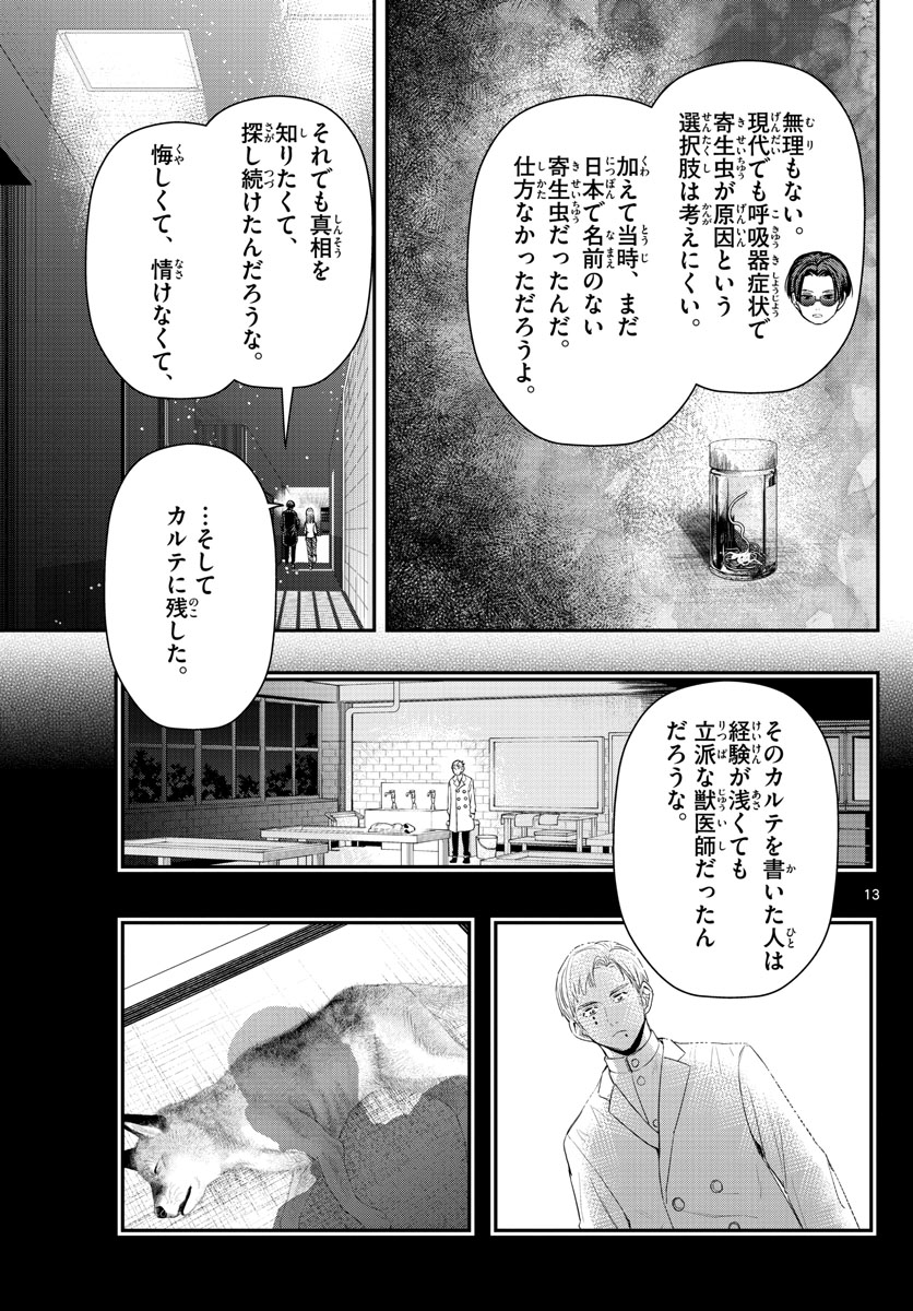 ラストカルテ-法獣医学者 当麻健匠の記憶- 第25話 - Page 13