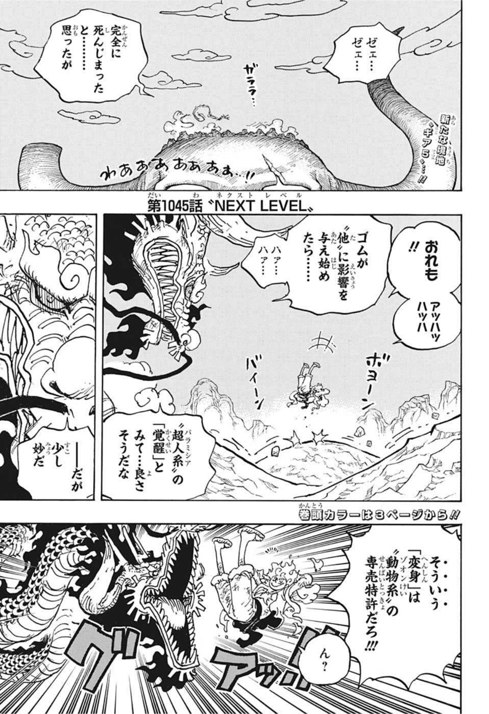 ワンピース 第1045話 - Page 5