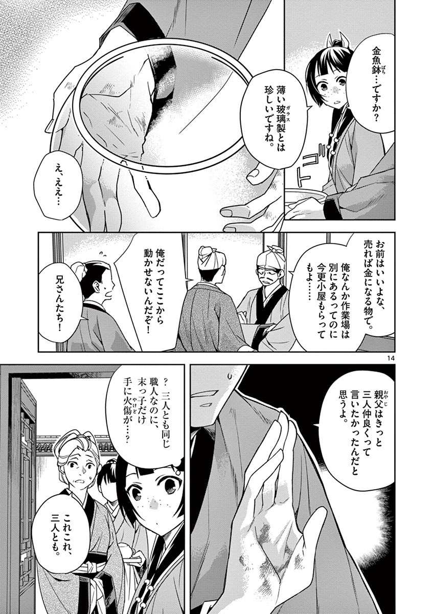 薬屋のひとりごと～猫猫の後宮謎解き手帳～ The Apothecarys Monologue (KURATA Minoji) 第19話 - Page 15