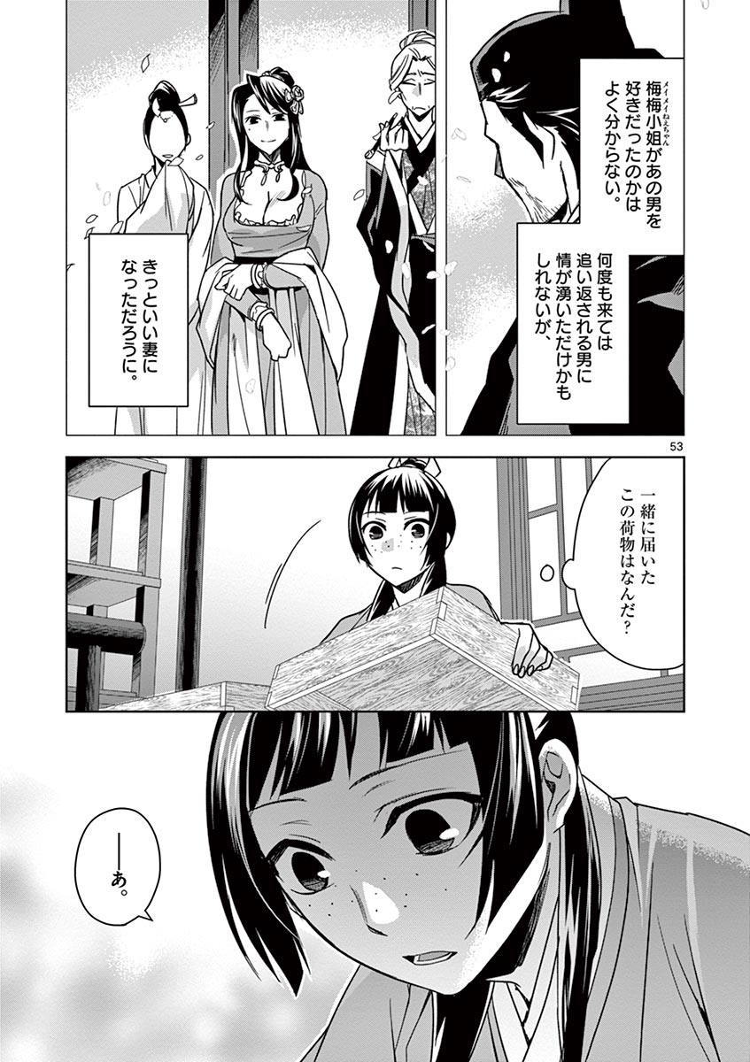 薬屋のひとりごと (KURATA Mi 第29話 - Page 53