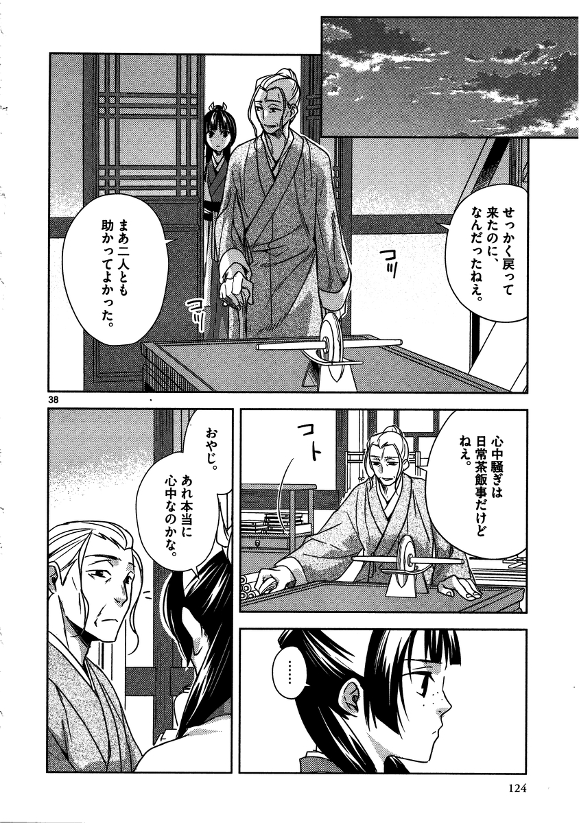 薬屋のひとりごと (KURATA Mi 第8話 - Page 38