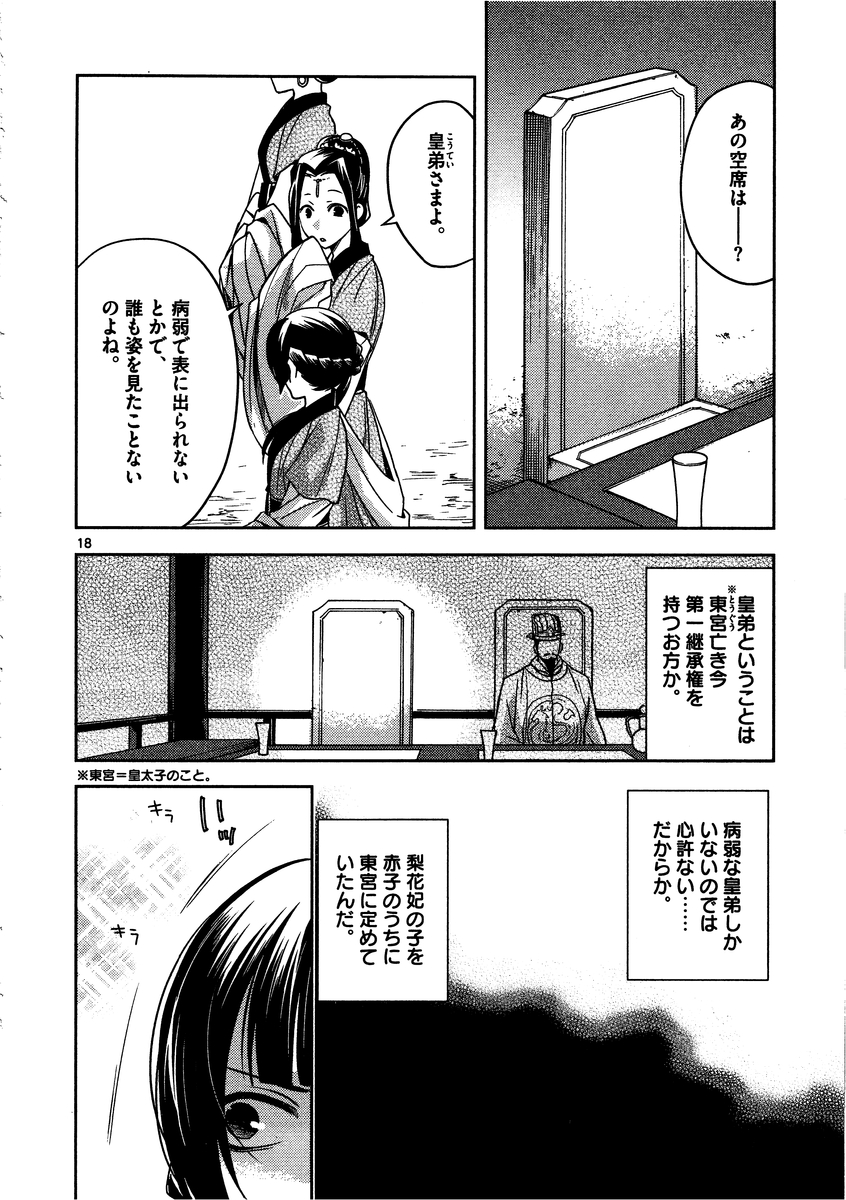 薬屋のひとりごと (KURATA Mi 第6話 - Page 18