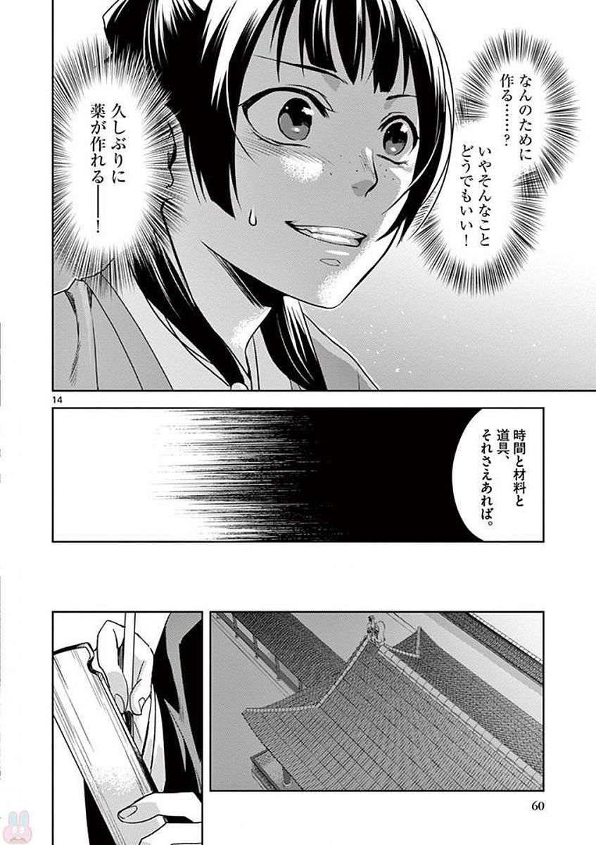 薬屋のひとりごと (KURATA Mi 第2話 - Page 14