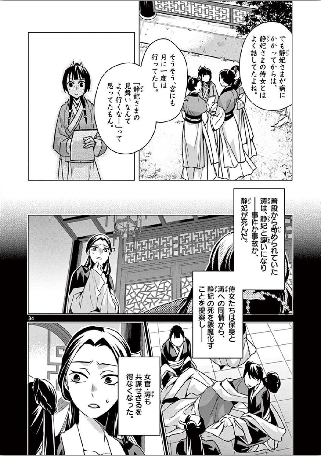 薬屋のひとりごと (KURATA Mi 第35話 - Page 34