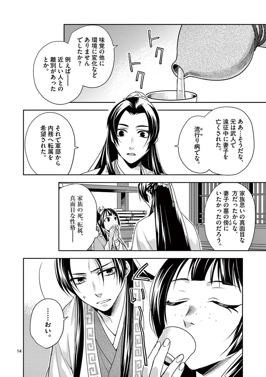 薬屋のひとりごと (KURATA Mi 第15話 - Page 14