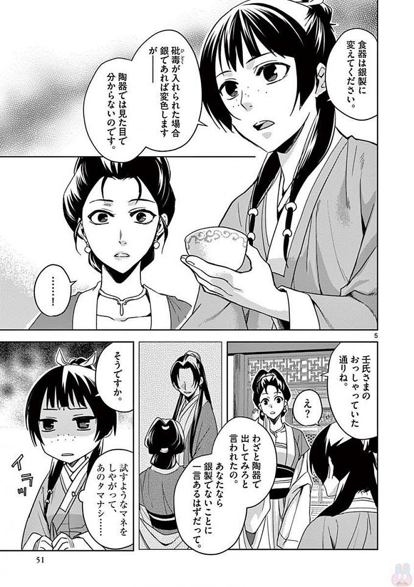 薬屋のひとりごと～猫猫の後宮謎解き手帳～ The Apothecarys Monologue (KURATA Minoji) 第2話 - Page 5