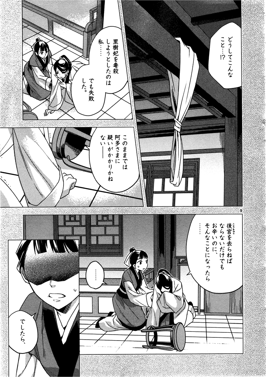 薬屋のひとりごと (KURATA Mi 第12話 - Page 9