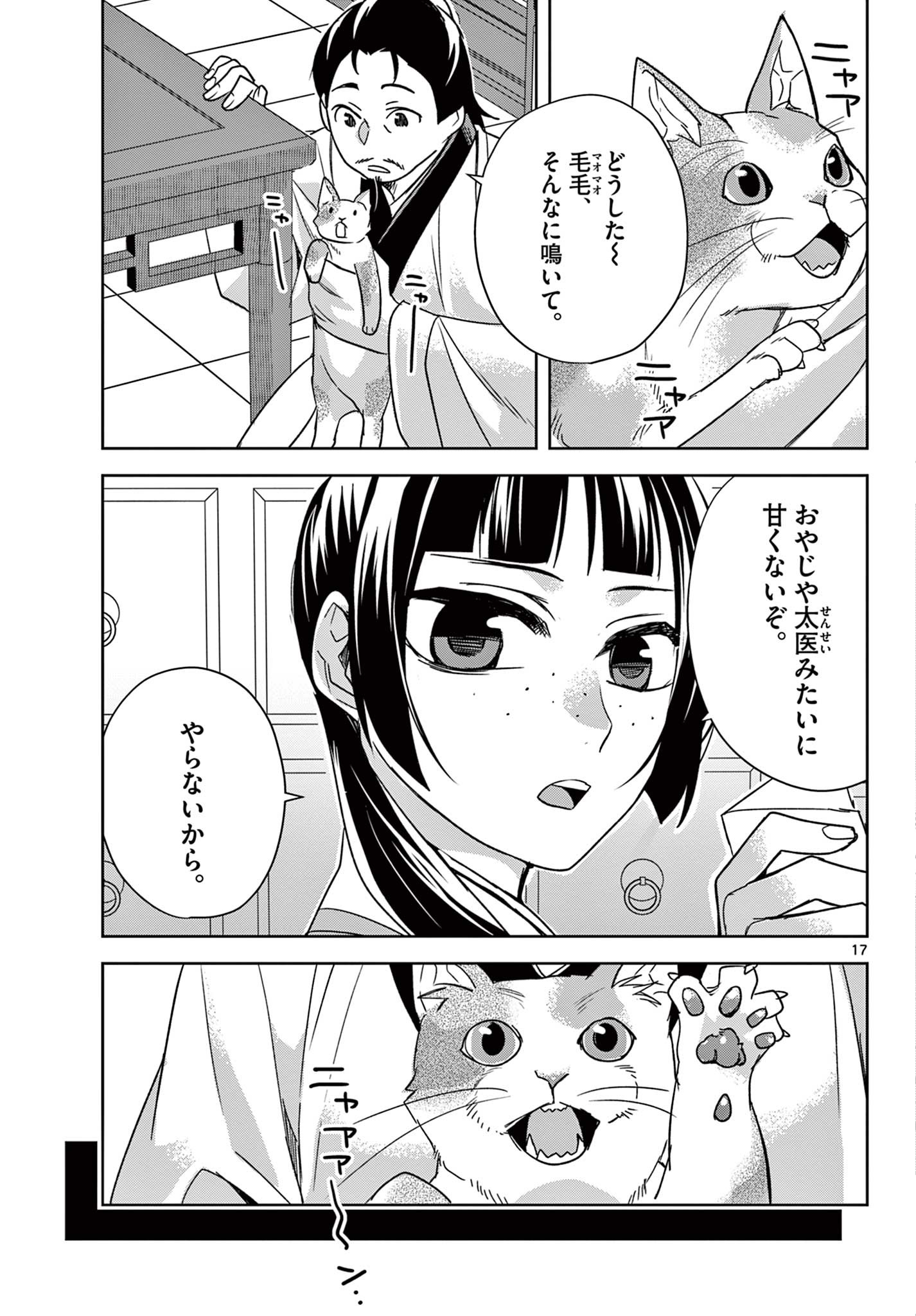 薬屋のひとりごと～猫猫の後宮謎解き手帳～ The Apothecarys Monologue (KURATA Minoji) 第59.1話 - Page 17