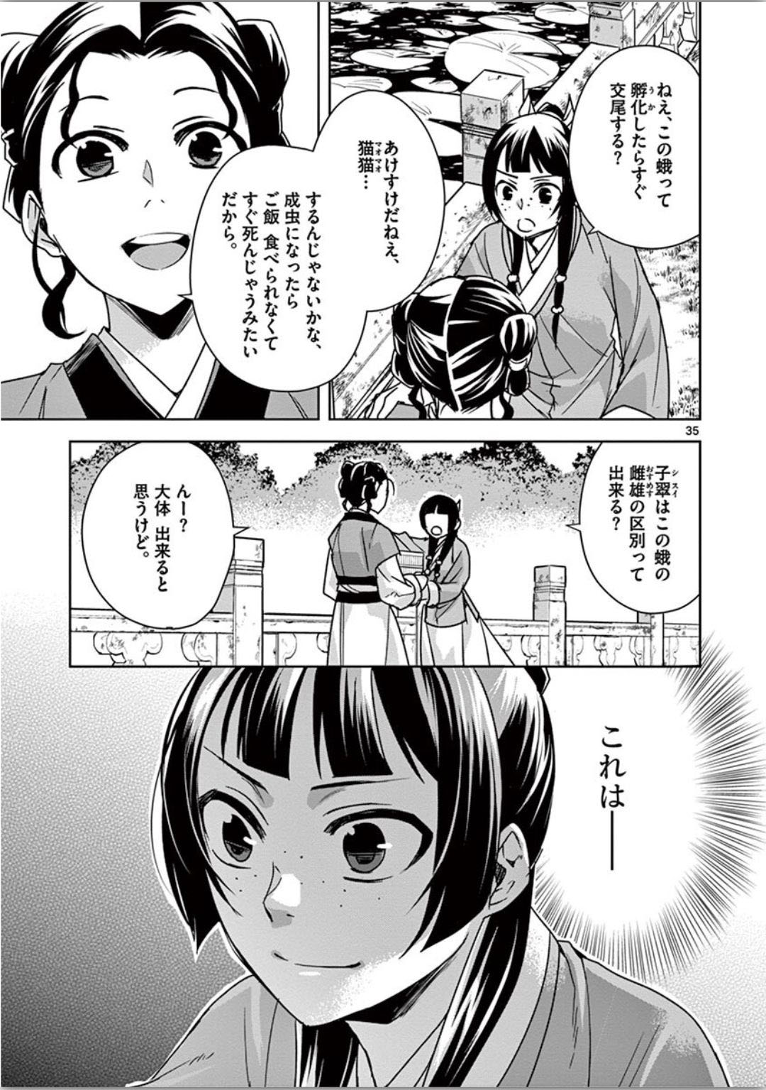 薬屋のひとりごと (KURATA Mi 第37話 - Page 35